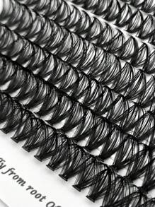 Colash 200 piezas/240 piezas Pestañas postizas negras/de colores 20D 40D 60D 80D 8-16mm/14mm 0.07mm Rizo C Hechas a mano Pestañas en racimo ultra ligeras, resistentes al agua, voluminosas, rizadas y de larga duración. Extensión de pestañas natural y suave. Pestañas de dibujos animados, gran regalo para damas y niñas, uso en fiestas. Racimos de pestañas, pestañas en racimo, pestañas postizas individuales, pestañas, pestañas postizas - C - Ver 6