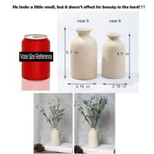 One Piece Dry Flower Vases, Ceramic Vase, Flower Vase Vintage Decor Modern Farmhouse Decor Rustic Home Decor, Wedding Centerpiece, Farmhouse Kitchen Decor,Best Gift,Home Decor,Flower Vase,Centerpiece,Table Decor Room Decor Glass Vase - Multicolor - View 5