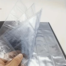 150-Slot Clear Pvc Coin Collection Album For Ancient & Commemorative Coins - Navy Blue - View 5