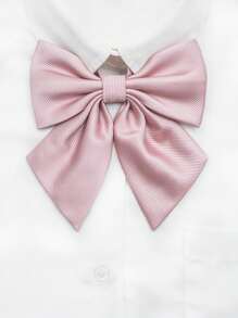 pooting bear 1 Pezzo Cravatta in Maglia in Poliestere di Colore Tinta Unita Stile Scolastico con Collo Regolabile, Adatta per Abiti Quotidiani, Stile Jk, Appuntamenti e Altri Accessori per Donna