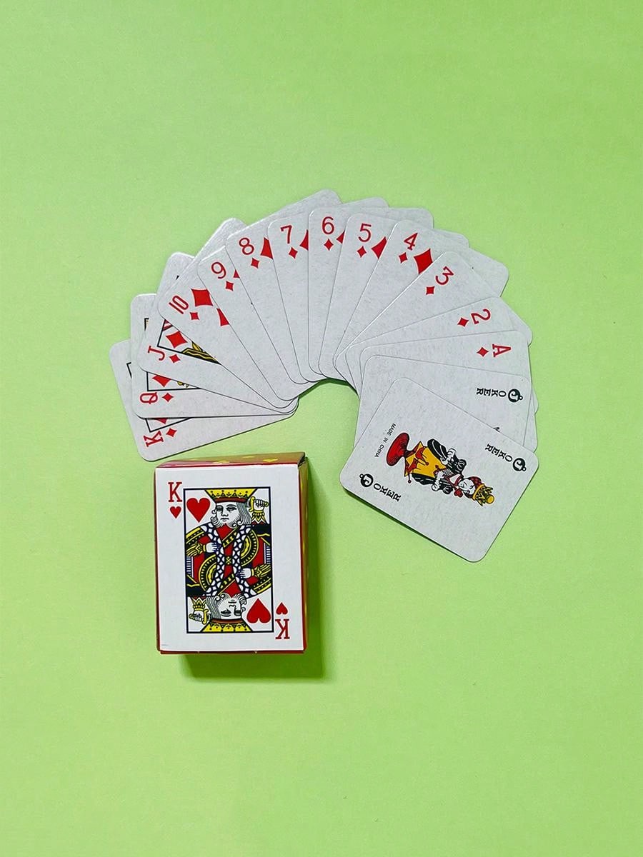 2 Sets Of Cute Mini Playing Cards, Creative Holiday Gifts, Small