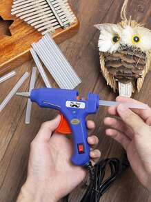 10pcs 7mm*150mm DIY Hot Melt Glue Stick For Glue Gun Adhesive DIY Work High Temperature Hot Melt Glue Strips, Handmade Transparent Glue Strips - Multicolor - View 5