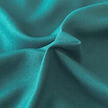 1 tấm vải nỉ màu trơn có túi lưu trữ, sợi polyester, thân thiện với làn da, thoáng khí, vỏ nệm đơn kích thước - Màu xanh lá cây đậm - Xem 5