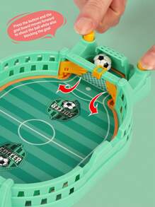 1set Creative Mini Desktop Game Puzzle Toy Including Bowling, Basketball, Football, Indoor Board Game Parts, Random Pattern, Color, Size, Packaging - Multicolor - View 3