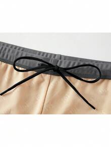 361degree 361 Men Professional Quick-Drying Swim Trunks Gradient Color Compression Lining Built-In Drawstring High Elasticity Adult Swimming Surfing Hot Spring Beach Lightweight Breathable Anti-Embarrassment - Grey - View 5