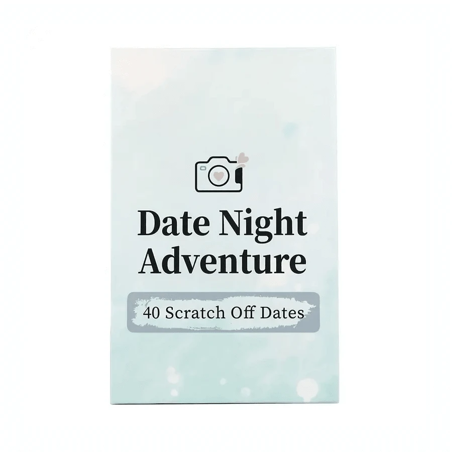 Ngày Đêm Phiêu lưu Sách Đối với Cặp đôi - 40 Cào ra Thử thách Và Ngày Đêm Trò chơi Đối với Cặp đôi , Và Lễ cưới Món quà Với Cặp đôi Ngày Đêm , Lãng mạn Ngày kỷ niệm Cặp đôi Món quà Cho anh ấy - trắng - Xem 1