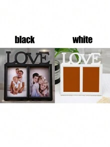 1 Cadre Photo D'amour, Convient Pour L'anniversaire Du Petit Ami Et De La Petite Amie, Les Cadeaux Romantiques Des Couples - Offrez-lui Ou À Elle Un Cadeau Avec Du Papier Photo Aléatoire