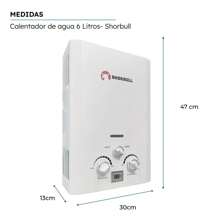 Instant Water Heater Gas Saver 6L - White - View 4