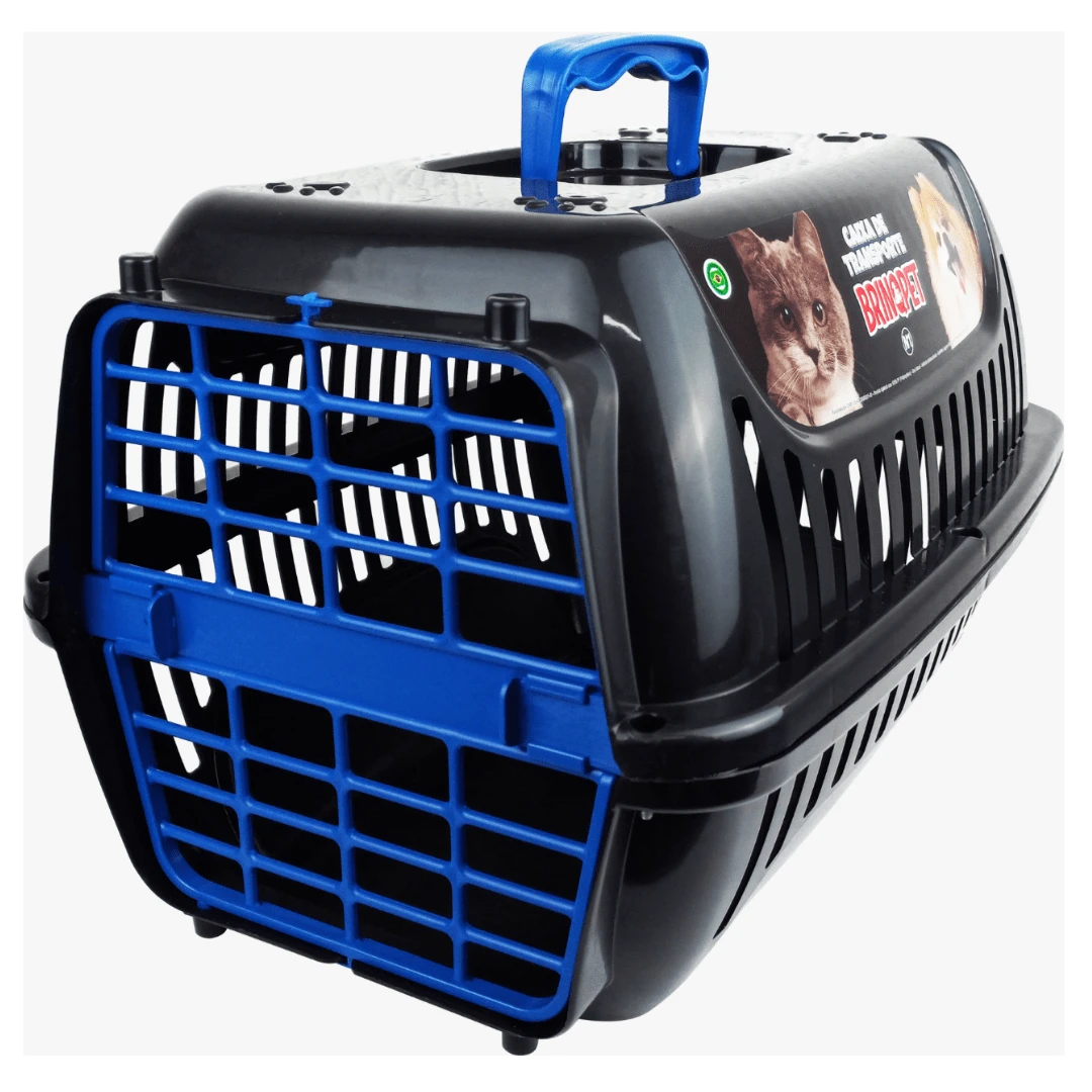 Pet Carrier - Blue - View 1