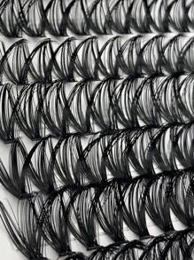 Colash 200 piezas/240 piezas Pestañas postizas negras/de colores 20D 40D 60D 80D 8-16mm/14mm 0.07mm Rizo C Hechas a mano Pestañas en racimo ultra ligeras, resistentes al agua, voluminosas, rizadas y de larga duración. Extensión de pestañas natural y suave. Pestañas de dibujos animados, gran regalo para damas y niñas, uso en fiestas. Racimos de pestañas, pestañas en racimo, pestañas postizas individuales, pestañas, pestañas postizas - C - Ver 5