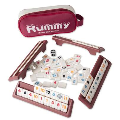 1 Uppsättningar , Uppsättningar , Resestorlek Spel Med Hållbar Canvasväska , Klassisk Spel För Familj , 106 Kakel , 4 Spelar Hylla , 1 Tärning ( 2-4 Spelare )