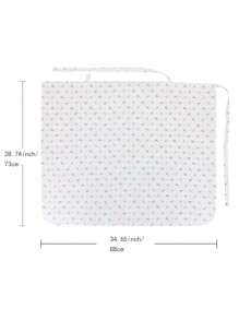 1pc [Oeko-Tex] Elephant Cartoon Print Nursing Cover, Suitable For All Seasons