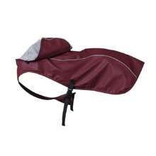 寵物便攜式pu雨衣,反光防水披風式狗雨衣,戶外服裝