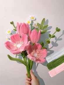 100入組毛茸茸手工藝品材料的管道清潔器chenille Stem,適用於diy藝術和創意手工藝裝飾,附花茎管道清潔器,用於工藝裝飾、創意藝術和工藝裝置 - 多色 - 查看 5