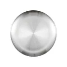 201 不锈钢简易自助餐盘，金属烧烤、沙拉、水果甜点托盘 - 銀色 - 查看 8