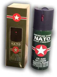 Gas Pimienta Mujer Defensa Personal - Verde militar - Ver 2