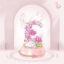 Màu hồng Thiên nga - Hồng - Xem 5