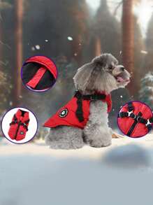 Pet Dog Winter Jacket Coat, Zipper Vest Clothes For Small Medium Large Dogs, Good Quality