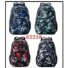 Men Fashion Backpacks - 黑色 - 查看 1