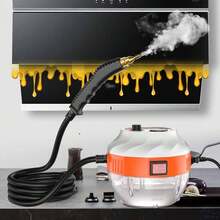 1600W High Pressure Steam Cleaner Handheld High Temp Portable Cleaning Machine - White - View 1