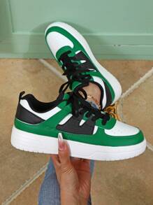 Không giới tính Giải trí Thể thao Màu xanh lá Giày trượt băng - Nhiều màu - Xem 1