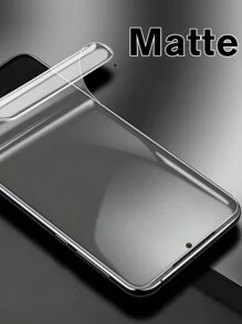 Set 2 Mica Hidrogel Protector Pantalla/Trasera Para Modelos de Galaxy , Anti Huellas, Privacidad, Matte, Anti Blue Ray. - MATTE - Ver 9