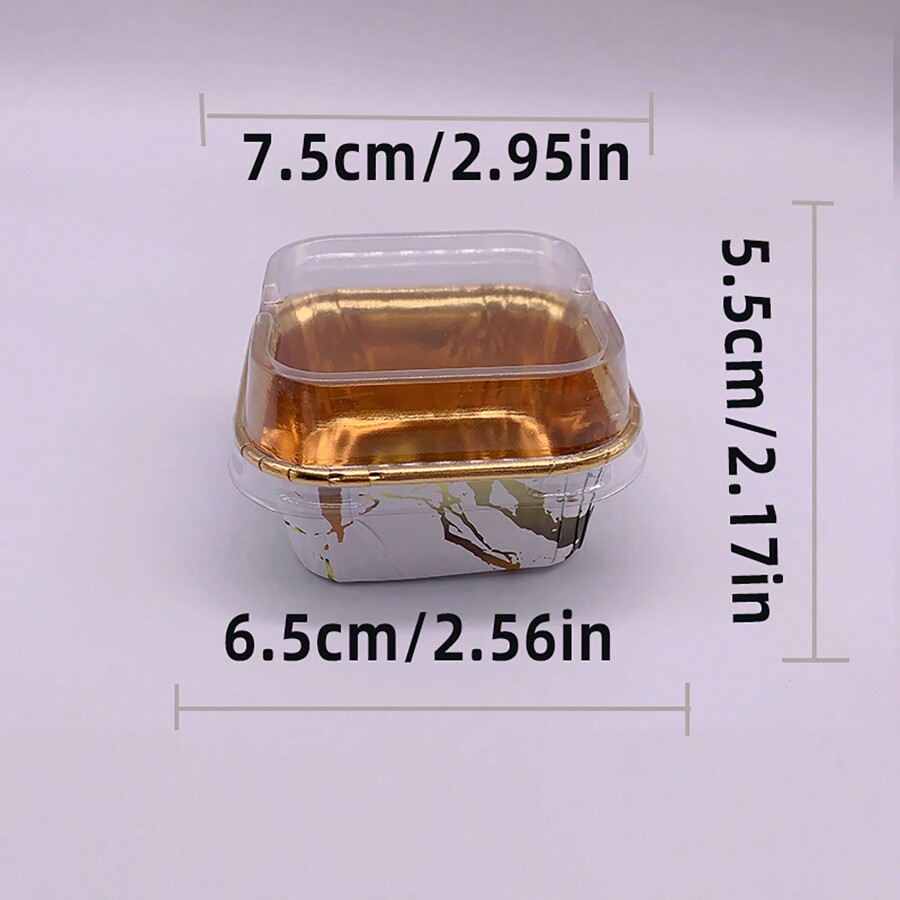 50 Paper Cup Cake Molds, Cake Cups That Can Enter The Oven And ...