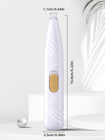 1pc M1 White Pet Foot Hair Trimmer