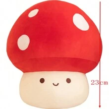 1 件红色蘑菇毛绒公仔，可爱家居沙发装饰蘑菇娃娃生日礼物蘑菇，毛绒玩具，毛绒玩具，蘑菇篮，毛绒玩具，大森毛绒玩具，蘑菇，毛绒玩具，毛绒玩具，娃娃，毛绒玩具 - 紅色 - 查看 7