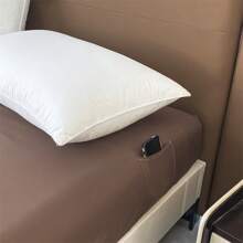 1入組刷毛純色床墊套，配有儲物袋，適用於單人床和雙人床，涤纶纤维床上用品，亲肤透气，極简主义，床垫套 - 咖啡棕 - 查看 2