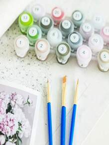 Beautiful Scenery Personalized Diy Digital Oil Painting Kit, 1 Set