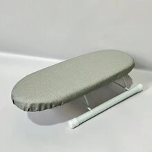 1pc Mini Portable Folding Sleeve Cuff & Collar Ironing Board - Anti-scalding Silver Cloth - View 1