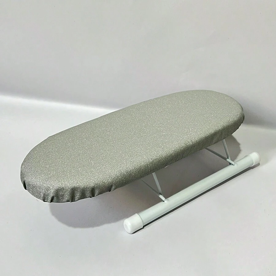 1pc Mini Portable Folding Sleeve Cuff & Collar Ironing Board - Anti-scalding Silver Cloth - View 1