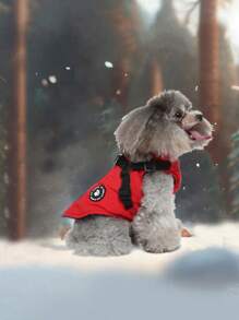 Pet Dog Winter Jacket Coat, Zipper Vest Clothes For Small Medium Large Dogs, Good Quality