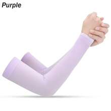2Pcs Arm Sleeves Warmers Sports Sleeve Sun UV Protection Hand Cover Cooling Warmer Running Fishing Cycling