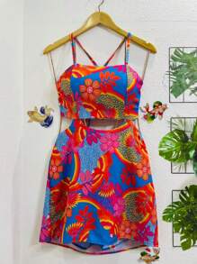 Women Dresses - 紅色 - 查看 1