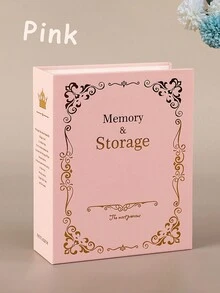 1 份字母圖形相冊,可容納 100 張 4d 6 英寸照片,內存和存儲圖片盒存儲剪貼畫盒,適合家庭、嬰兒、生日、聖誕節、婚禮、週年紀念日、畢業 - 彩色 - 查看 6