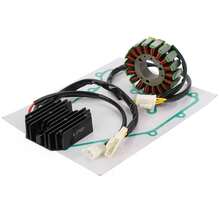 Magneto Coil Stator + Voltage Regulator + Gasket Assy For D-U-K-E 125 200 2011-2021 - màu nâu - Xem 2
