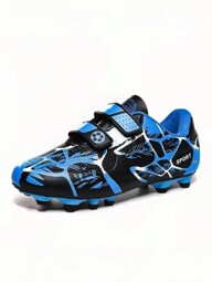 Children's Soccer Cleats, Boys' Sports Shoes For Training, Students' Outdoor Non-Slip Athletic Sneakers