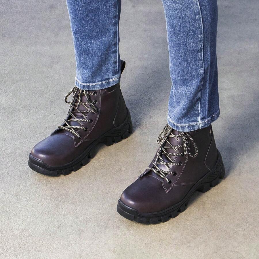 Men Boots - 咖啡棕 - 查看 1