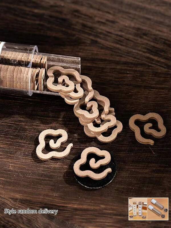 Auspicious Cloud Incense, Laoshan Sandalwood, Hainan Agarwood, Ambergris Incense, Incense Art, Tea Ceremony Incense, Tea Ceremony Incense Plate, Ngoc Linh Agarwood, Ambergris Incense, Perfume Gift Acrylics Tube With Lid/Screw Random Delivery