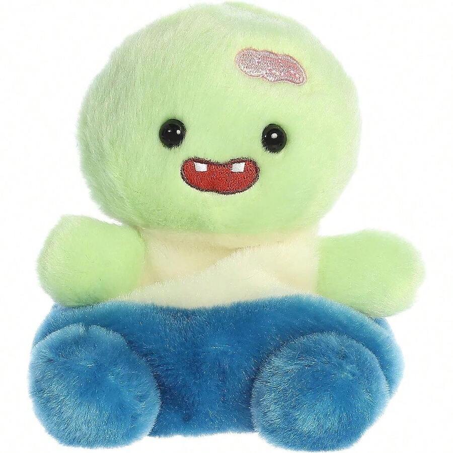 Palm Pals™ Brainy Zombie™ 5 Inch Stuffed Animal Toy - Multicolor - View 1