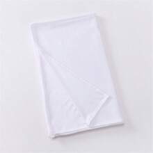 1pc Women's Modal Convenience Hijab Solid Color Head Scarf - Beige - View 5