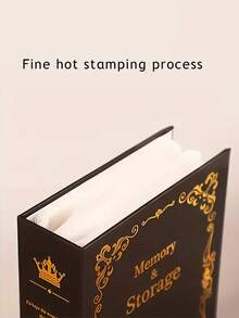 1 份字母圖形相冊,可容納 100 張 4d 6 英寸照片,內存和存儲圖片盒存儲剪貼畫盒,適合家庭、嬰兒、生日、聖誕節、婚禮、週年紀念日、畢業 - 彩色 - 查看 5