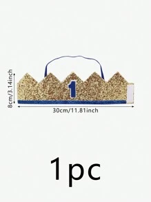 1 件 - 派对帽装饰，返校情人节 - 寶藍色 - 查看 3