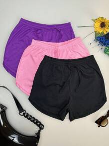 Women Shorts - Multicolor - View 1