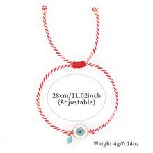 1PC Tradition Martis Series 2026 New Delicate Alloy Evil Eyes Synthetic Turquoise Bead Greek March Bracelets For Women Gift - Multicolor - View 6