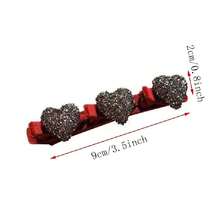 女士髮夾，側邊辮子瀏海夾，小型髮夾，前額髮夾，頭飾 - 彩色 - 查看 8