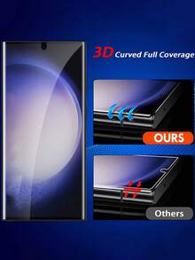 2 chiếc Che đậy hoàn toàn Mềm mại Hydrogel Phim ảnh Tương thích với Samsung Thiên hà Dịu dàng - Trong sáng - Xem 4