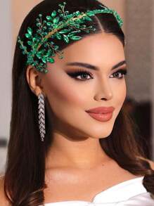 1 chiếc phụ kiện đội đầu cô dâu màu đỏ, xanh lá cây và xanh dương dành cho đám cưới, tiệc tùng và trang phục hàng ngày, phụ kiện cây thông Noel hoàng gia, ngày Valentine. - Nhiều màu - Xem 7